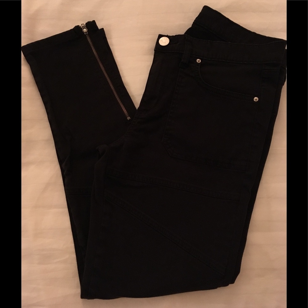 Urban Outfitters BDG Moto Black Pants - 31